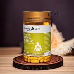 Viên Uống Bổ Phổi Healthy Care Lung Detox 180 Viên - Thải Độc Phổi, Giảm Ho, Ngăn Ngừa Viêm Phổi, Hỗ Trợ Hô Hấp