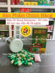 Mẫn Bì Nang (Rắn) 30 Viên - Hỗ Trợ Giảm Ngứa và Tăng Cường Chức Năng Gan - Thực Phẩm Chức Năng Malaysia