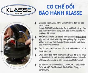 Quạt trần Klasse 48KSA 300B – 3 cánh nhựa, động cơ 40W chống ồn, điều khiển 6 chế độ, tiết kiệm điện, phong cách hiện đại.