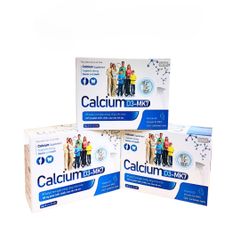 Viên uống Canxi D3 MK7 100 viên - Bổ sung Canxi hỗ trợ phát triển chiều cao cho trẻ em và ngăn ngừa loãng xương ở người lớn.