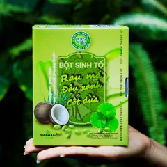 Bột Sinh Tố Rau Má Đậu Xanh Nước Dừa One Life - Giải Pháp Detox, Thanh Nhiệt Lành Mạnh, Hỗ Trợ Giảm Cân Tiện Lợi 108gr