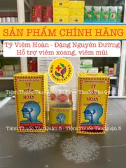 Tỷ Viêm Hoàn - Giải Pháp Giảm Viêm Xoang, Viêm Mũi, Nhức Đầu - Thực Phẩm Chức Năng 30g