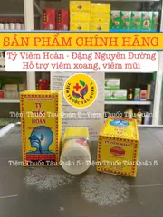 Tỷ Viêm Hoàn - Giải Pháp Giảm Viêm Xoang, Viêm Mũi, Nhức Đầu - Thực Phẩm Chức Năng 30g