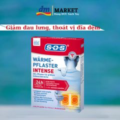 [Nội Địa Đức] Đai dán giúp giảm đau lưng, thoát vị đĩa đệm, cơ chuột rút và căng thẳng 301526
