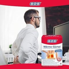 [Nội Địa Đức] Đai dán giúp giảm đau lưng, thoát vị đĩa đệm, cơ chuột rút và căng thẳng 301526