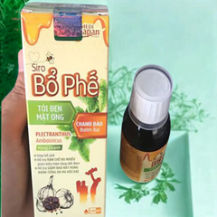 Siro Tỏi Đen & Mật Ong - Giải Pháp Tự Nhiên Giảm Ho, Khản Tiếng, Long Đờm Cho Trẻ Em Và Người Lớn