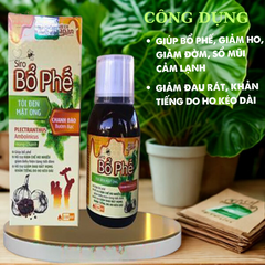 Siro Tỏi Đen & Mật Ong - Giải Pháp Tự Nhiên Giảm Ho, Khản Tiếng, Long Đờm Cho Trẻ Em Và Người Lớn