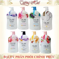 Sữa Tắm Dưỡng Ẩm Olay Body Wash - 975ml, Hương Thơm Quyến Rũ, Dưỡng Da Mềm Mại, Chiết Xuất Tự Nhiên, Phù Hợp Mọi Loại Da