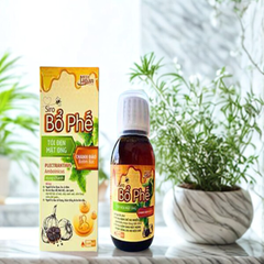 Siro Bổ Phế Tỏi Đen & Mật Ong - Giảm Ho, Khản Tiếng, Tiêu Đờm Tự Nhiên cho Trẻ Em và Người Lớn - Hỗ Trợ Sức Khỏe Hô Hấp