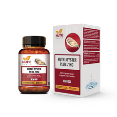 Viên Tinh Chất Hàu New Zealand NUTRI OYSTER PLUS ZINC 60 Viên - Hỗ Trợ Cải Thiện Sức Khỏe & Sinh Lý Nam Giới 100% Tinh Chất Hàu