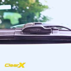 Gạt Mưa Cao Cấp ClearX Max Vision Hàn Quốc - Lưỡi Cao Su Teflon Chống Lão Hóa, Bền Bỉ, Chân Cài Đa Năng, Phụ Kiện Xe Hơi