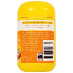 Viên Nhai Nature's Way Kids Smart Vita Gummies Bổ Sung Vitamin C và Kẽm Tăng Cường Sức Đề Kháng Cho Trẻ Em (60 Viên)