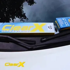 Gạt Mưa ClearX Ultra Vision Hàn Quốc - Lưỡi Cao Su Teflon Siêu Bền, Hoạt Động Trơn Tru, Gạt Sạch và Êm Ái cho Xe Hơi