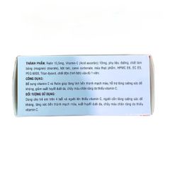 Viên Uống RutinC Đại Uy 100 Viên - Bổ Sung Vitamin C và Rutin Tăng Cường Bền Mạch Máu, Hỗ Trợ Sức Khỏe Cho Cơ Thể