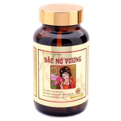 Viên Uống Đẹp Da Sắc Nữ Vương HDPHARMA - Bổ Sung Collagen & Isoflavone Hỗ Trợ Nội Tiết Tố Nữ - Hộp 60 Viên