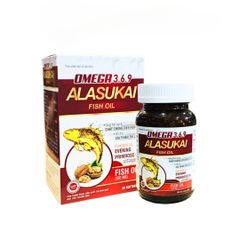 Viên uống Omega 3.6.9 Alasukai - Hỗ trợ sáng mắt, bổ sung chất chống oxy hóa, cải thiện thị lực - Hộp 60 viên nang mềm