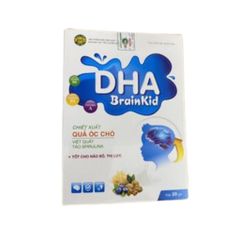 Cốm DHA BRAINKID Hỗ Trợ Phát Triển Não Bộ và Thị Lực - Hộp 20 Gói Bổ Não Cho Trẻ Em Từ 3 Tuổi