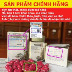 Viên Nhân Sâm Linh Chi Tắc Kè Đại Bổ 30 Viên - Tăng Cường Sức Khỏe, Hỗ Trợ Tiêu Hóa và Thể Trạng Tốt Hơn
