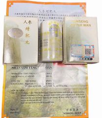 Nhân Sâm Tăng Phì Jin Fui Wan - Hỗ Trợ Tăng Cân Tự Nhiên, Cải Thiện Sức Khỏe, Hàng Chính Hãng, CHECK ĐƯỢC MÃ QR