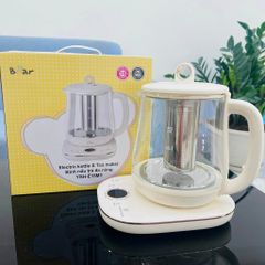 Bình Đun Thay Thế 1.5L Bear YSH-E15M1 - Ấm Siêu Tốc Thủy Tinh Borosilicat - Phụ Kiện Pha Trà Sang Trọng
