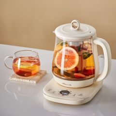 Bình Đun Thay Thế 1.5L Bear YSH-E15M1 - Ấm Siêu Tốc Thủy Tinh Borosilicat - Phụ Kiện Pha Trà Sang Trọng