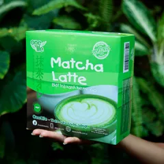 Bột Trà Xanh Kem Sữa Matcha Latte ONELIFE - Thức Uống Trà Sữa Nhật Bản Ngon Béo, Tiện Lợi Pha Chế Tại Nhà và Văn Phòng