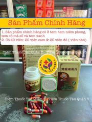 Song Long Thống Phong Đan Hỗ Trợ Điều Trị Gout - Hộp 40 Viên Chính Hãng, Giảm Đau Nhức Xương Khớp, Thoái Hóa Cột Sống