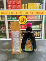Siro Dinh Dưỡng Song Nhi Tố Hiệu Song Long 180ml - Thảo Dược Thiên Nhiên Giúp Trẻ Ăn Ngon Cho Trẻ Em Từ 2 Tháng Tuổi