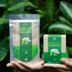 Bột Genmaicha Gạo Rang ONELIFE Nhật Bản 100gr - Trà Xanh Matcha Thiên Nhiên, Hỗ Trợ Giảm Cân, Không Đường, Dinh Dưỡng Sức Khỏe