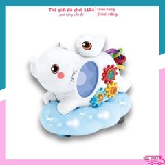 Đồ Chơi Voi Tung Bóng HD9359 - Đèn Nhạc, Bánh Răng Quay, Đồ Chơi Phát Triển Kỹ Năng cho Bé Từ 1-6 Tuổi