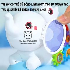 Đồ Chơi Voi Tung Bóng HD9359 - Đèn Nhạc, Bánh Răng Quay, Đồ Chơi Phát Triển Kỹ Năng cho Bé Từ 1-6 Tuổi