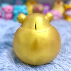 Heo Đất Tài Lộc Ông Địa - Ống Heo Tiết Kiệm Chất Liệu Thạch Cao Màu Vàng Gold 20x20x20cm - Quà Tặng Ý Nghĩa Cho Trẻ Em