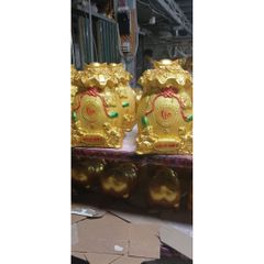 Heo Đất Tiết Kiệm Tài Lộc Vàng Đồng - Hũ Đựng Tiền Phong Thủy Trang Trí Nhà Cửa, Quà Tặng Ý Nghĩa