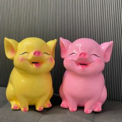 Heo Đất Tiết Kiệm Mẫu Hottaivenh 30cm - Ống Lợn Dễ Thương Trang Trí Phòng Khách, Quà Tặng Sinh Nhật