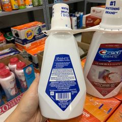 Nước Súc Miệng Crest 3D White Luxe Glamorous 1L