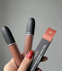 Son Kem - Son Mac 979 Powder Kiss Liquid Lipcolour - Cam Đào 296534
