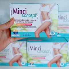 Bột hỗ trợ giảm cân minci concept hộp 30 gói 296549