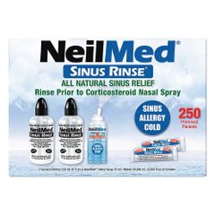 Bình Rửa Mũi Neilmed 250 Gói Muối - Giải Pháp Vệ Sinh Mũi Tiện Lợi, Hỗ Trợ Sức Khỏe Đường Hô Hấp, Sản Phẩm Mỹ