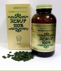 Viên Tảo Xoắn Spirulina Nhật Bản - Hộp 2200 Viên Bổ Sung Sức Khỏe, Giúp Tăng Cường Miễn Dịch và Kiểm Soát Cân Nặng