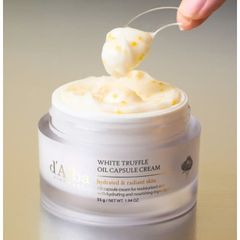 Kem Dưỡng Trắng Da D'Alba White Truffle Oil Capsule Cream 55g - Dưỡng ẩm, tái tạo sáng da từ nấm truffle trắng, phù hợp mọi loại da