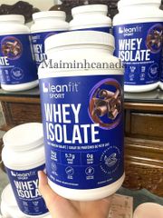 Bột đạm sữa Whey Protein Leanfit Sport Isolate - Tăng cường sức khỏe và phục hồi cơ bắp cho người yêu thể thao và tập gym - Xuất xứ Canada