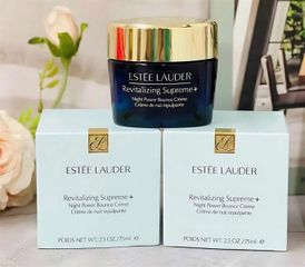 Kem Estee Lauder Revitalizing Supreme + Night Power Bounce Crème 75ml - Dưỡng Ẩm, Phục Hồi Da, Chống Lão Hóa Cao Cấp Mỹ