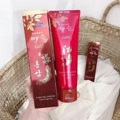 Tẩy Tế Bào Chết Nhân Sâm Hàn Quốc Korea Red Ginseng Peeling Gel My Gold TAC 130ml - Dưỡng Da Mịn Màng, Sáng Khỏe