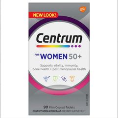 Viên uống bổ sung vitamin và khoáng chất Centrum cho nam và nữ trên 50 tuổi - Hàng Úc 