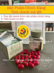 Nhân Sâm Linh Chi Tắc Kè Đại Bổ - Hỗ Trợ Xương Khớp, Thức Uống Dinh Dưỡng 30 Viên, Hàng Chính Phẩm QR Chứng Nhận