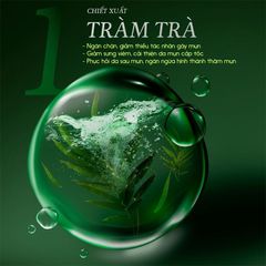 Mặt Nạ BNBG Vita Tea Tree Tràm Trà Kiểm Soát Dầu Mụn - Hộp 10 Miếng X 30ml - Dưỡng Da, Làm Sạch Sâu, Ngăn Ngừa Mụn