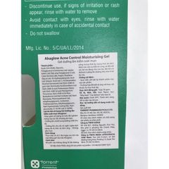 Gel Dưỡng Ẩm Kiểm Soát Mụn Ahaglow - Giảm Mụn và Dưỡng Ẩm Da - 50g, Gel Trị Mụn Hiệu Quả từ Ấn Độ