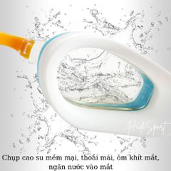 Kính Bơi Chống Nước 361 Cho Trẻ Em & Người Lớn - Chống Sương Mù, Tặng Nút Bịt Tai & Cầu Mũi, Phù Hợp Mọi Kích Cỡ