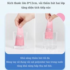 Băng Cổ Tay Lạnh Cao Cấp Lining - Khăn Lau Mồ Hôi Thể Thao Giúp Giảm Nhiệt Nhanh, Thấm Hút Tối Đa, Kích Thước 8*12cm