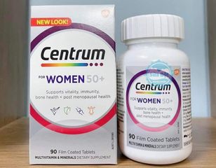 Viên uống bổ sung vitamin và khoáng chất Centrum cho nam và nữ trên 50 tuổi - Hàng Úc 